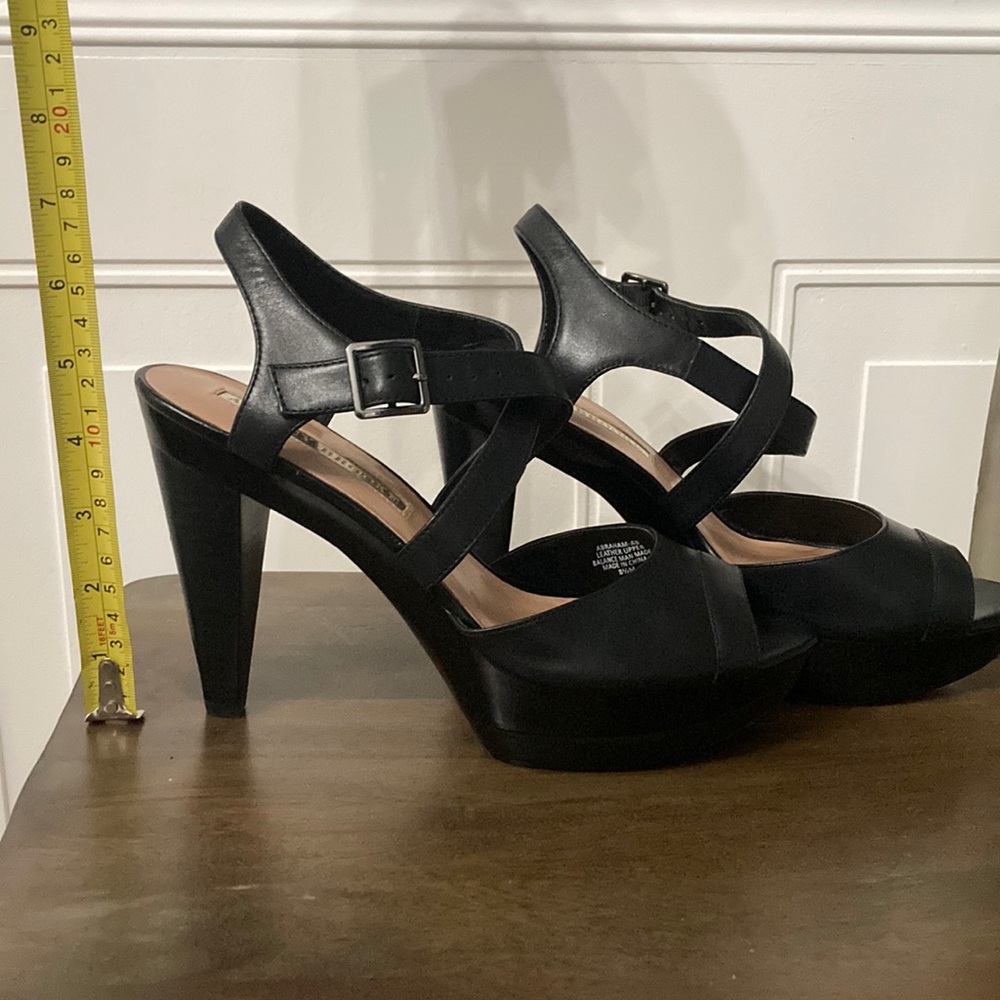 Womens Audrey Brooke black Heels 8.5 platform formal pump
